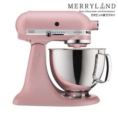 KitchenAid 믹서 반죽기 4.5L KSM150 40종, 1개, 40_Matte Dried Rose