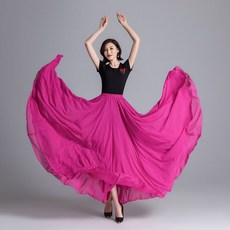 쉬폰풀치마 TOP01