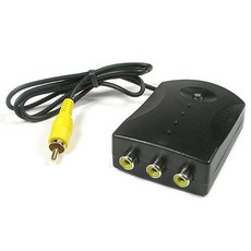 라이트컴 Coms 1 3 VGA AV분배기 (LC073), 1개, 단일색상