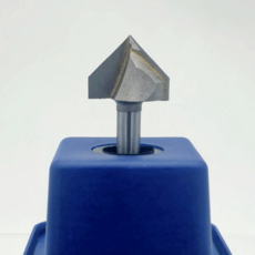 삼구초경 트리머날 삼각면 삼각비트 45도 목공용 트리머비트, (1) 삼각면20mm, 1개