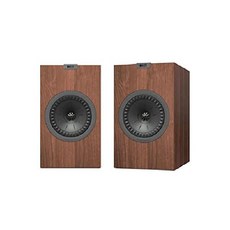 KEF Q150B Q150 북쉘프 스피커(페어 검정색), Speakers, Walnut