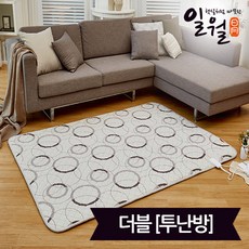 일월 워셔블 M2 카본 전기매트_더블(140x180)_디지털(투난방)