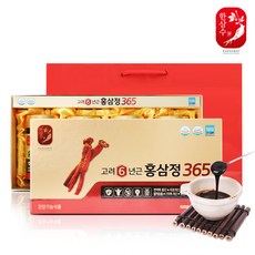 6년근 고려홍삼정 홍삼진액 홍삼농축액, 3kg, 3개
