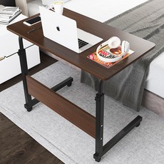 더플랜 침대 가정용 기숙사 쇼파테이블 높이조절 노트북, [업데이트 보강] 노란리치 60x40cm 스트랩 책장