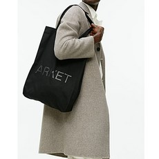 ARKET 아르켓 에코백 숄더백 (KHAKI / IVORY/ BLACK)