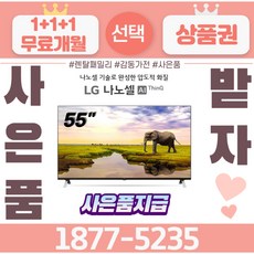 LG AI 나노셀 나노UHD TV 55인치 - 55NANO87KNB (벽걸이무료설치)