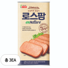 롯데햄 로스팜 엔네이처 햄통조림, 1.8kg, 3개