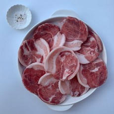 국산 항정살 쫄깃쫄깃 오겹항정살 돼지고기 가정용 업소용 캠핑용 밀키트 세트 디카운티, 1개, 450g
