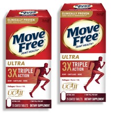 [사은품증정] 쉬프 무브 프리 울트라 트리플 액션 75정 (타블렛) Schiff Move Free Ultra Triple Action 75tabs, 바세린 1개, [2개 SET] : 본품, 2개