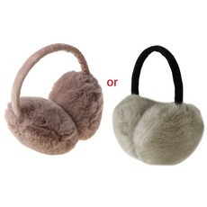 카키색토끼털귀마개