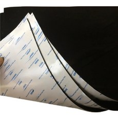 두꺼운고무판 패드 블랙 실리콘 고무 시트 접착 고온 매트 500x500mm, 500x500x0.5mm