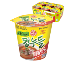 오뚜기 컵누들 매콤한맛 37.8g, 2600개