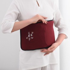 주식회사 주 벨트힙색 뜸쑥 전기가열 허리벨트 뜸기 가방 찜질용주머니 따뜻함 복부 궁한 조리 쑥향초 온구 물리 요법 복대, 균일 와인색