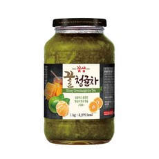 꽃샘 꿀청귤차 1kg 1개입 8개
