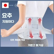 두리 허리보호대 가드웰 리프팅 지지대 메쉬, 1개