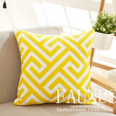 삼각등쿠션커버