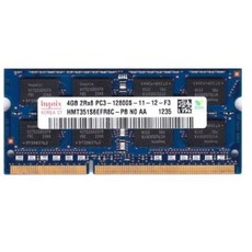 하이닉스 노트북용 DDR3 4GB 2RX8 PC3-12800S (1.5V / 일반전력), 하이닉스 DDR3 4GB PC3-12800S(1.5V)