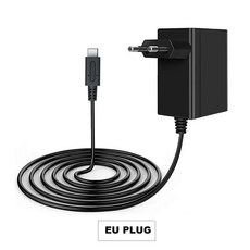 GILGOTT EUUSUK 플러그 AC 어댑터 충전기 닌텐도 스위치용 OLED 여행 타입 USB 전원 공급 장치, 02 EU Plug