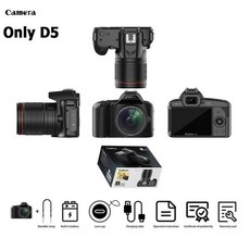 즉석카메라 D5 듀얼 카메라 고화질 64 만 화소 와이파이 DSLR 뷰티 디지털 나이트 비전, 01 D5, 1개