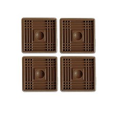 Caster Cup - Four non-slip furniture pad packs for solid floor carpets vinyl and tiles - Furn (1), 1