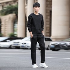 린플렉스 남자후드맨투맨 가을 새로이 함 솔리드 무지 스포츠 레저