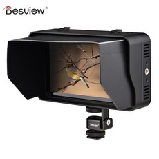 모니터햇빛가리개 모니터 커버 후드 Bestview R5II 55 인치 컴팩트 4K 카메라 필드 터치 스크린 HDR DSLR용 3D LUT 차양