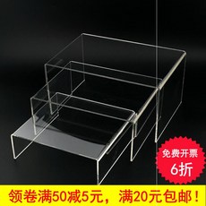 투명 아크릴 거치대 상품진열 피규어 디스플레이 전시, 5호 길이12 x 폭7.5 x 높이3.5cm_선택