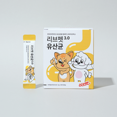 리브펫 강아지 고양이 유산균 3.0 스틱포 분말형 60g, 1통