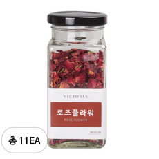 빅토리아 레드 로즈플라워 장미차, 17g, 1개입, 11개