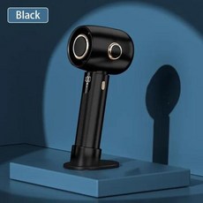휴대용 선풍기 쿨러 충전식 미니 에어컨 LED 디스플레이 화면 장착 에어 2000mAh 2024 신제품, [01] Black, 1) Black