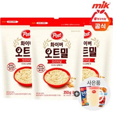 포스트 화이버 오트밀 오리지널350g x 3개+사은품랜덤증정, 3개, 350g