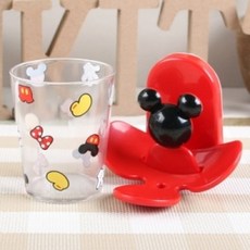 MDS6032 미키 입체칫솔홀더컵걸이 칫솔홀더/면도기걸이/치약걸이/욕실걸이, 1개
