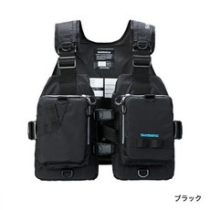 시마노 낚시조끼 VF-068T, 블랙