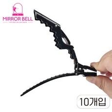 미러벨 헤어클립 악어집게핀, 10개입