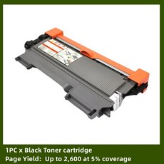 프린트 프린터 호환 브라더 HL-2250DN 드럼 유닛 DR2200 DCP-7060 FAX-2890 2990, [03] toner cartridge 2.6K, 1개