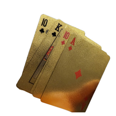 A 플러스 Toys 럭셔리 24K 골드 포커 카드 + 케이스, 혼합색상