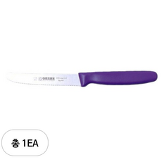 기셀 비비드 컬러 톱니과도, 퍼플, 1개