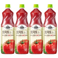 웅진 가야농장 토마토 주스, 1.5L, 3개