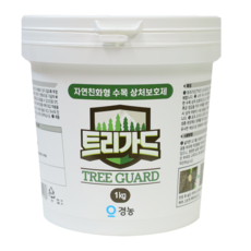 [농사마트] 경농 트리가드 1kg 수목 도포제 소나무 전정 조경수 상처 톱신페스트 락발삼 사은품 주걱, 1000g, 1개