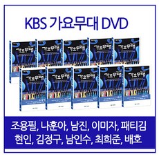 DVD 가요무대 국민의 가수 10종 SET [조용필나훈아이미자패티김남진현인배호김정구최희준남인수]
