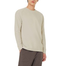 (백화점 상품) 안다르 남성 에어리핏 와플 맨즈 맨투맨 MNPLS-37 3846090, M, 블랙(BLK)