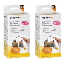 메델라 Medela 퀵 클린 솝 모유 제거 비누 2개