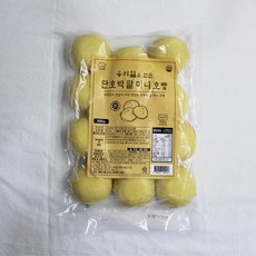 [성수동베이커리] 우리밀 단호박 미니호빵 600g (12개입), 단품