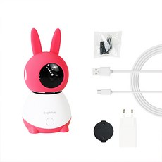 Sophlive 베이비 카메라 아기모니터 레드, Sophlive 아기방CCTV 베이비켐 반려동물