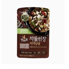 풀무원 차돌된장 찌개양념 130g, 단품