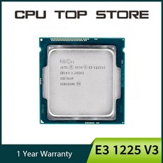 Xeon E3-1265LV3 CPU 2.5GHz 8M LGA1150 V3 4 코어 데스크탑 E3 프로세서, 한개옵션0