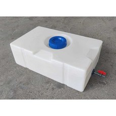 사각 물탱크 150L 플라스틱 대용량 저장 빗물받이, 4. 수평형 100L-L 패킹 내캡, 1개