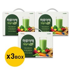 하루야채 데일리 생식 20포X4박스, 3개, 단일옵션, 500g