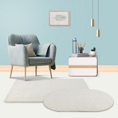 엘르샤기 감성 인테리어 원룸 러그 사계절 침실 안방 모던 쇼파