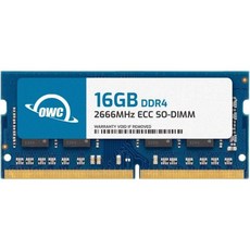 OWC 32GB 2X16GB DDR4 RAM Synology DiskStation DS1819 및 DS1821 NAS System 2666MHz PC421300 CL19 ECC, 16GB, 2개